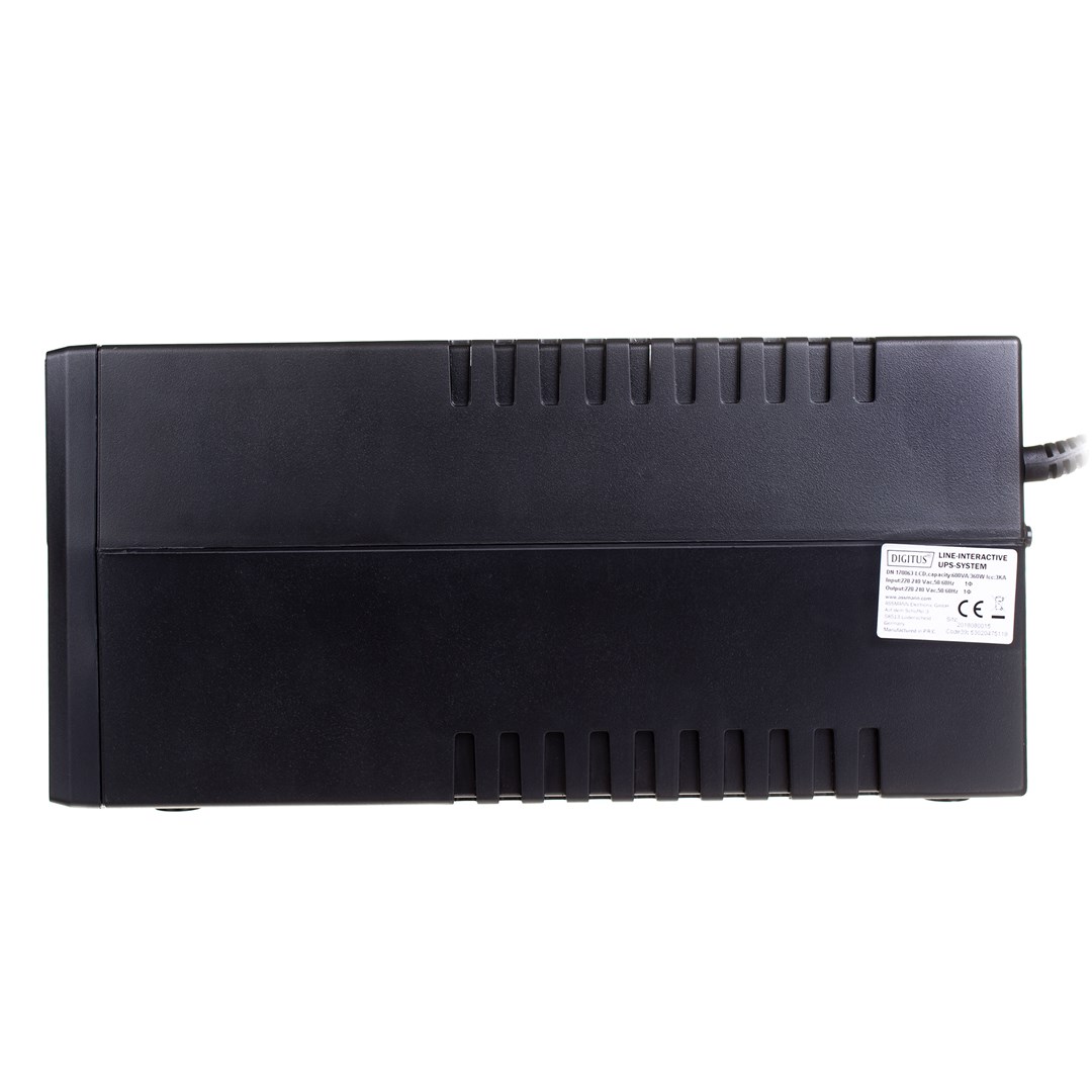 UPS DIGITUS DN-170061 (600VA/360W, Line-Interactive, AVR, 2x Schuko, USB)-2