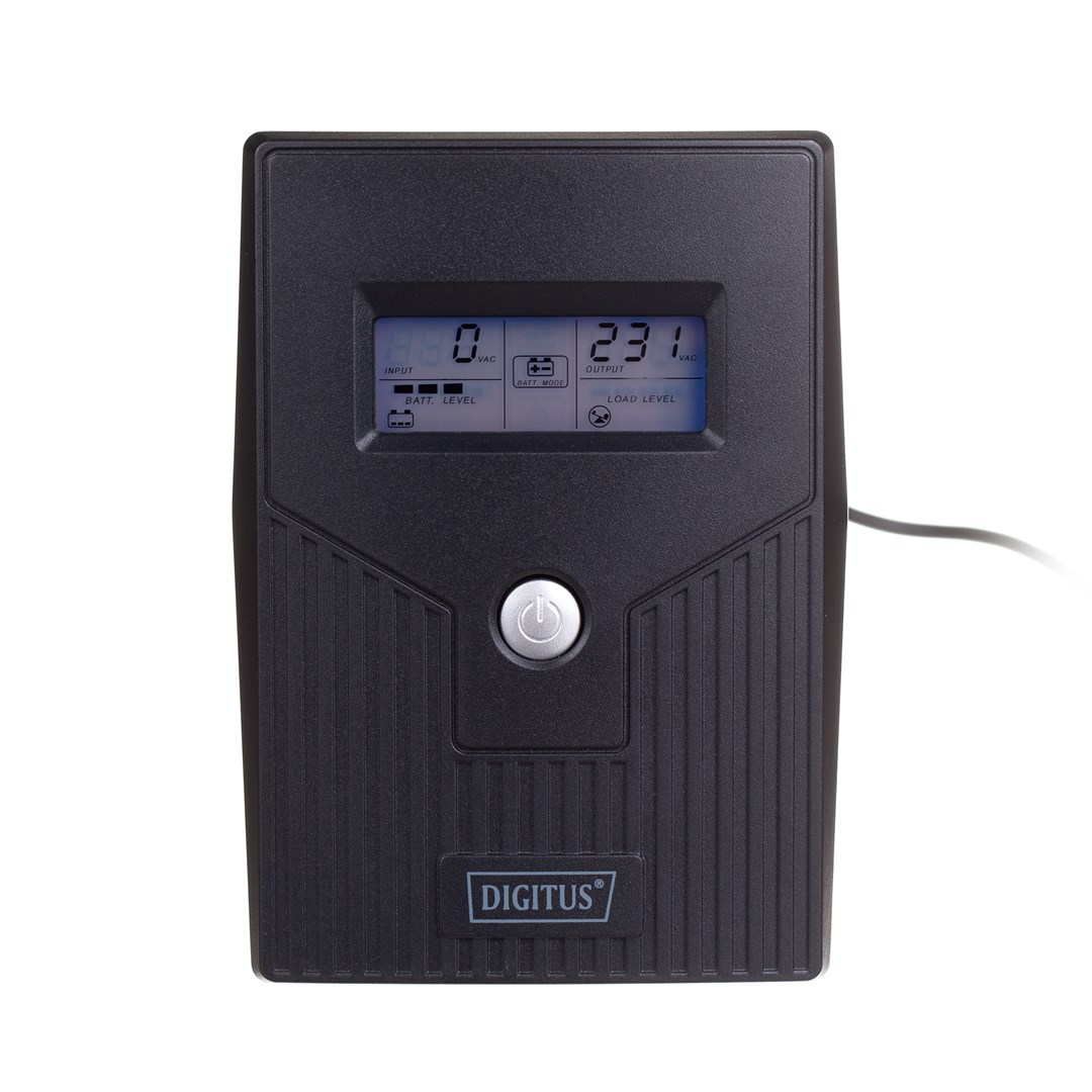 UPS DIGITUS DN-170061 (600VA/360W, Line-Interactive, AVR, 2x Schuko, USB)-1