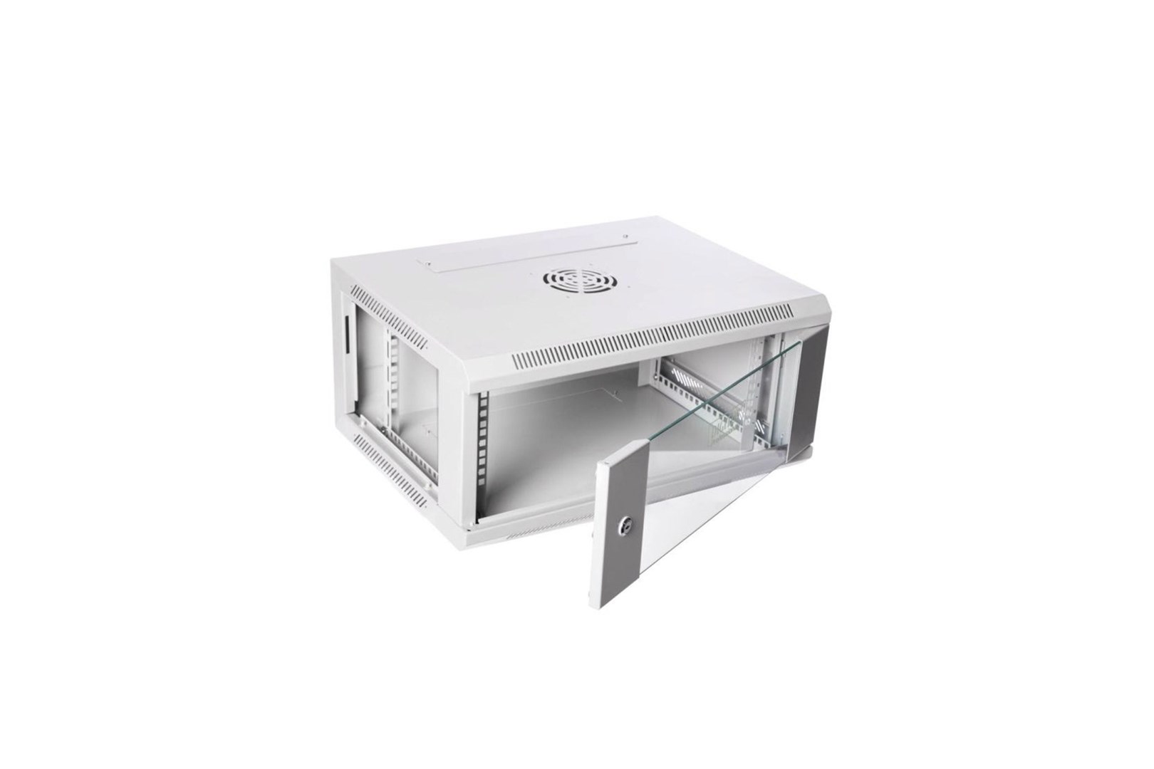 Mrežni ormar DIGITUS DN-19 04U-6/4-S-1 (19", 4U, 600x450mm, 60kg, sivi)-7