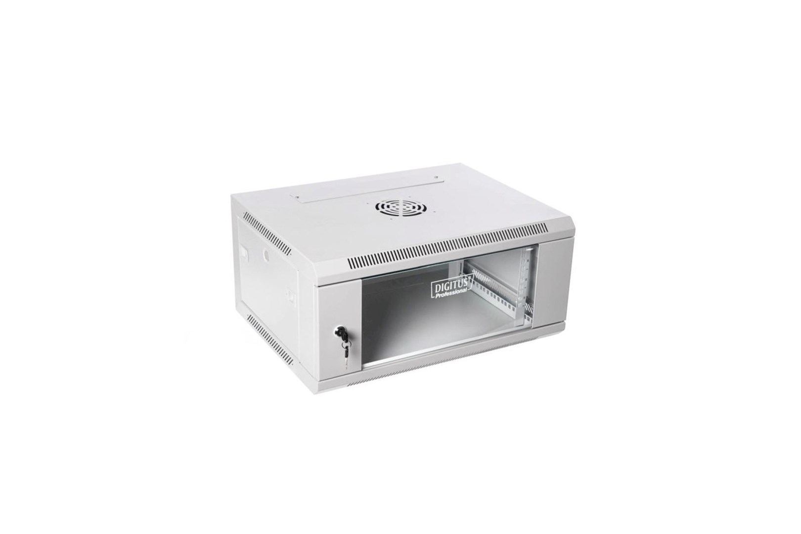 Mrežni ormar DIGITUS DN-19 04U-6/4-S-1 (19", 4U, 600x450mm, 60kg, sivi)-5