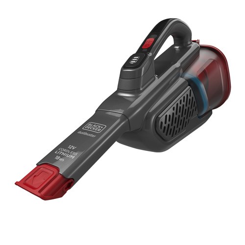 Ručni usisavač BLACK&DECKER Dustbuster (Crvena, crna, 0.5 L, 16 min, 12 V, Li-Ion)-0