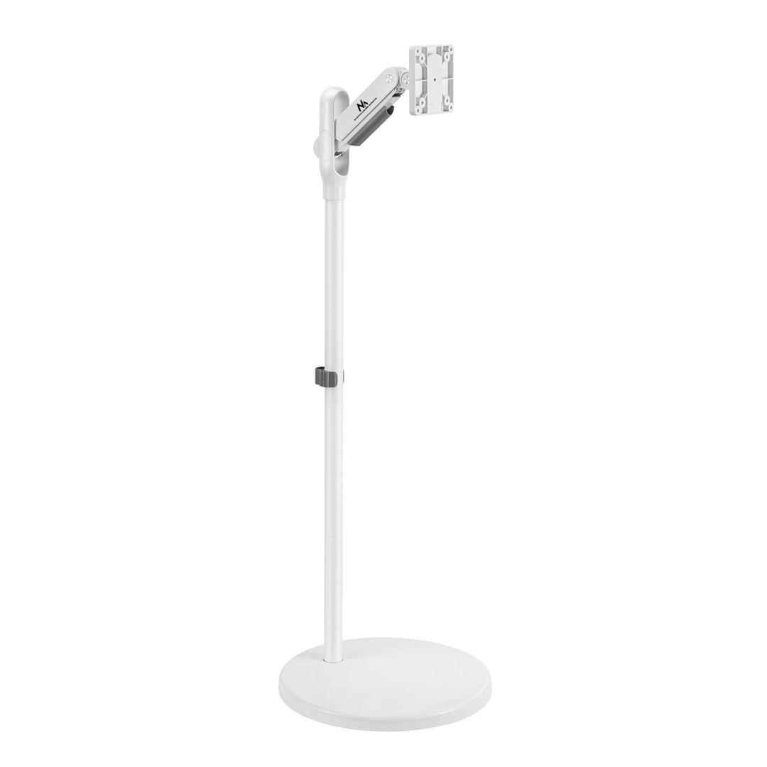 Podni stalak za monitor/TV Maclean, MC-970W (Bijela, plinski opruga, 17"-35", 2-10kg)-1