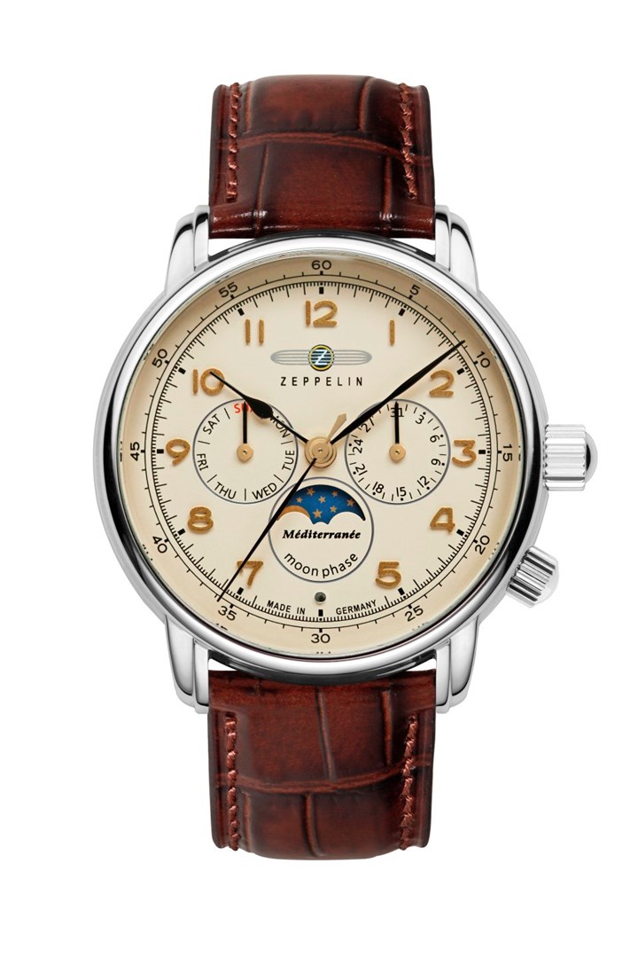 Zeppelin Mediterranee 9636-5 quartz watch