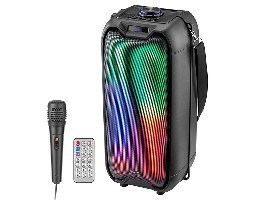 Bluetooth zvučnik TRACER Tower TWS BT (TWS, FM radio, USB, microSD, LED)-4