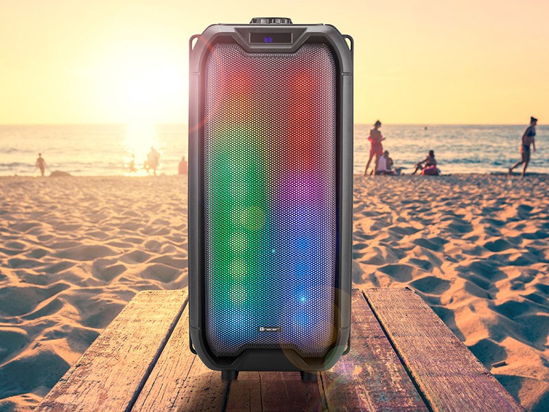 Bluetooth zvučnik TRACER Tower TWS BT (TWS, FM radio, USB, microSD, LED)-2