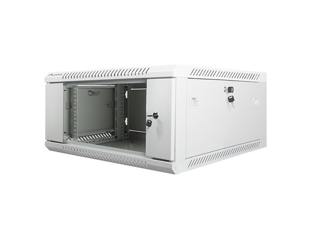 Rack ormar LANBERG WF01-6604-10S (19", 4U, 600x600mm, zidni, sivi)-3