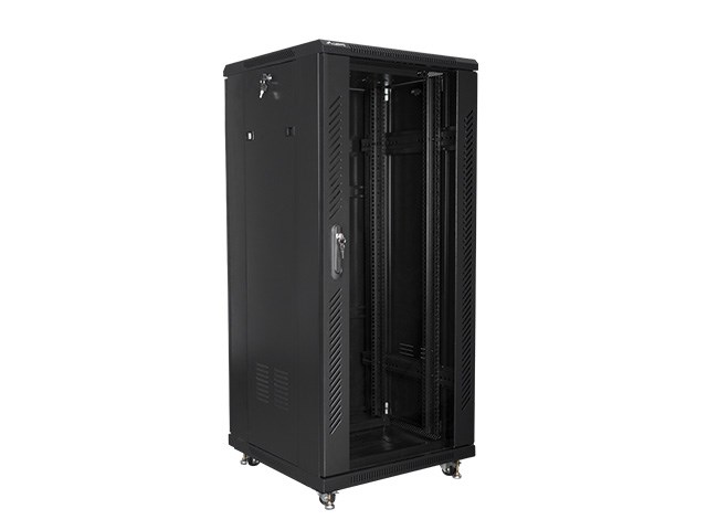 LANBERG FREE STANDING CABINET RACK 19" 27U 600X600 SCHWARZ-2