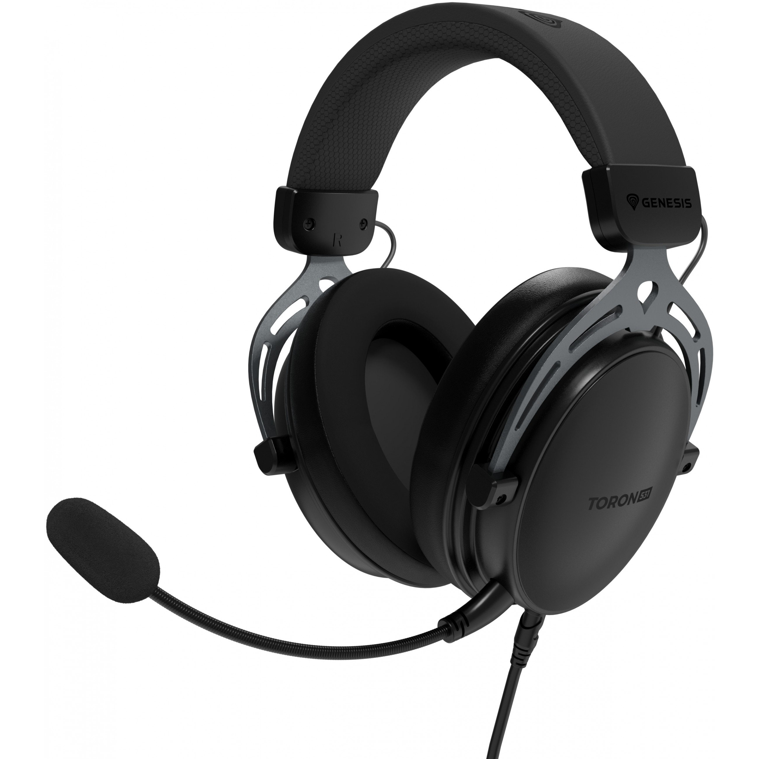 Slušalice GENESIS Toron 531 Wired Over-ear Microphone Crna-0