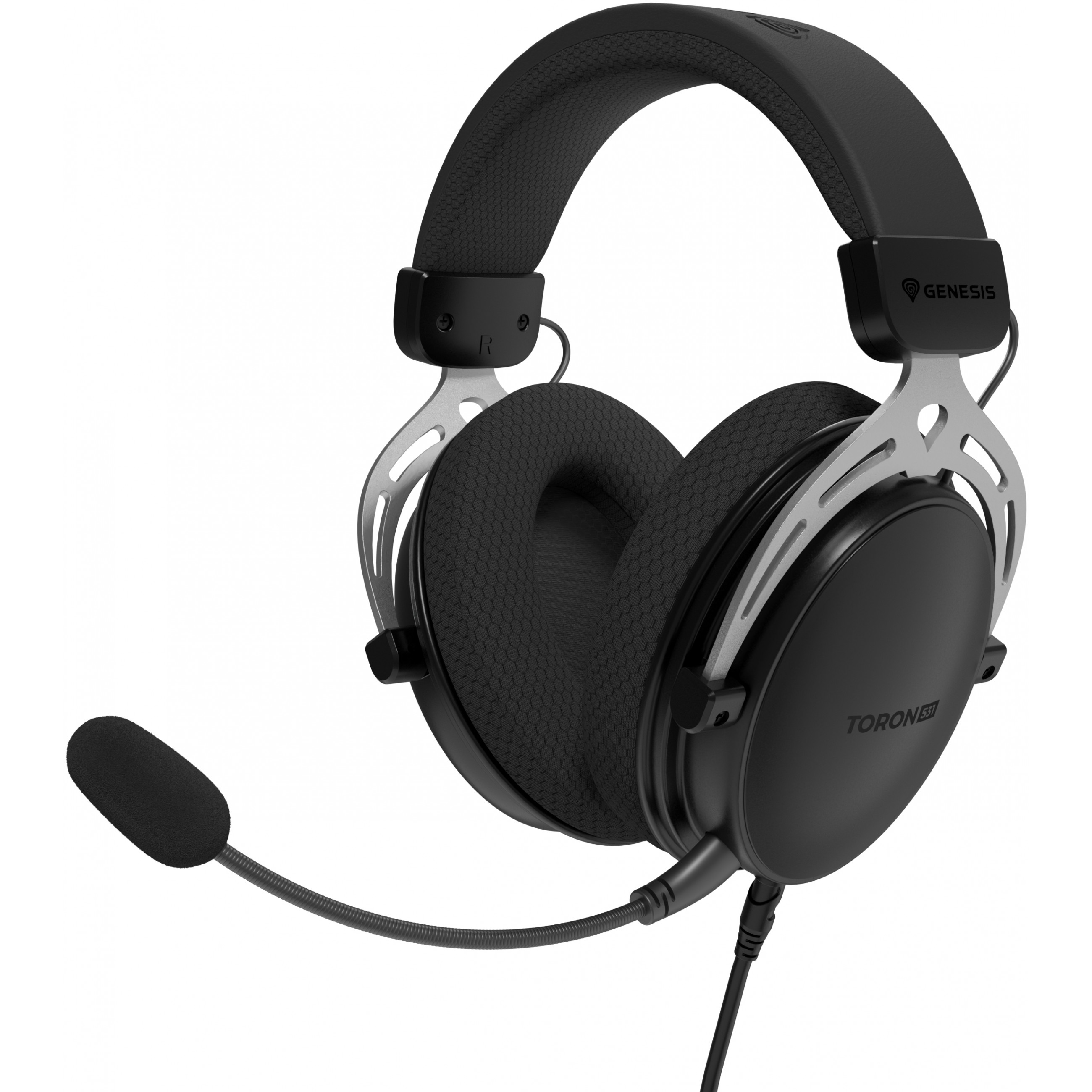 Slušalice GENESIS Toron 531 Wired Over-ear Microphone Crna-10