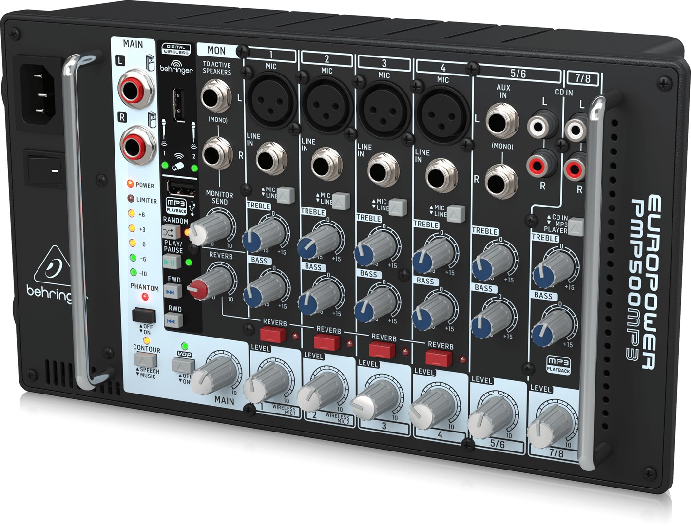 Behringer PMP500MP3 Powermikser-2
