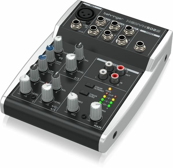 Behringer XENYX 502S - analogue audio mixer-0