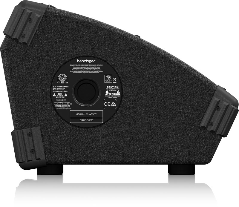Monitor BEHRINGER F1220D (250 W, 2-smjerni, za vanjsku upotrebu, crna boja)-2