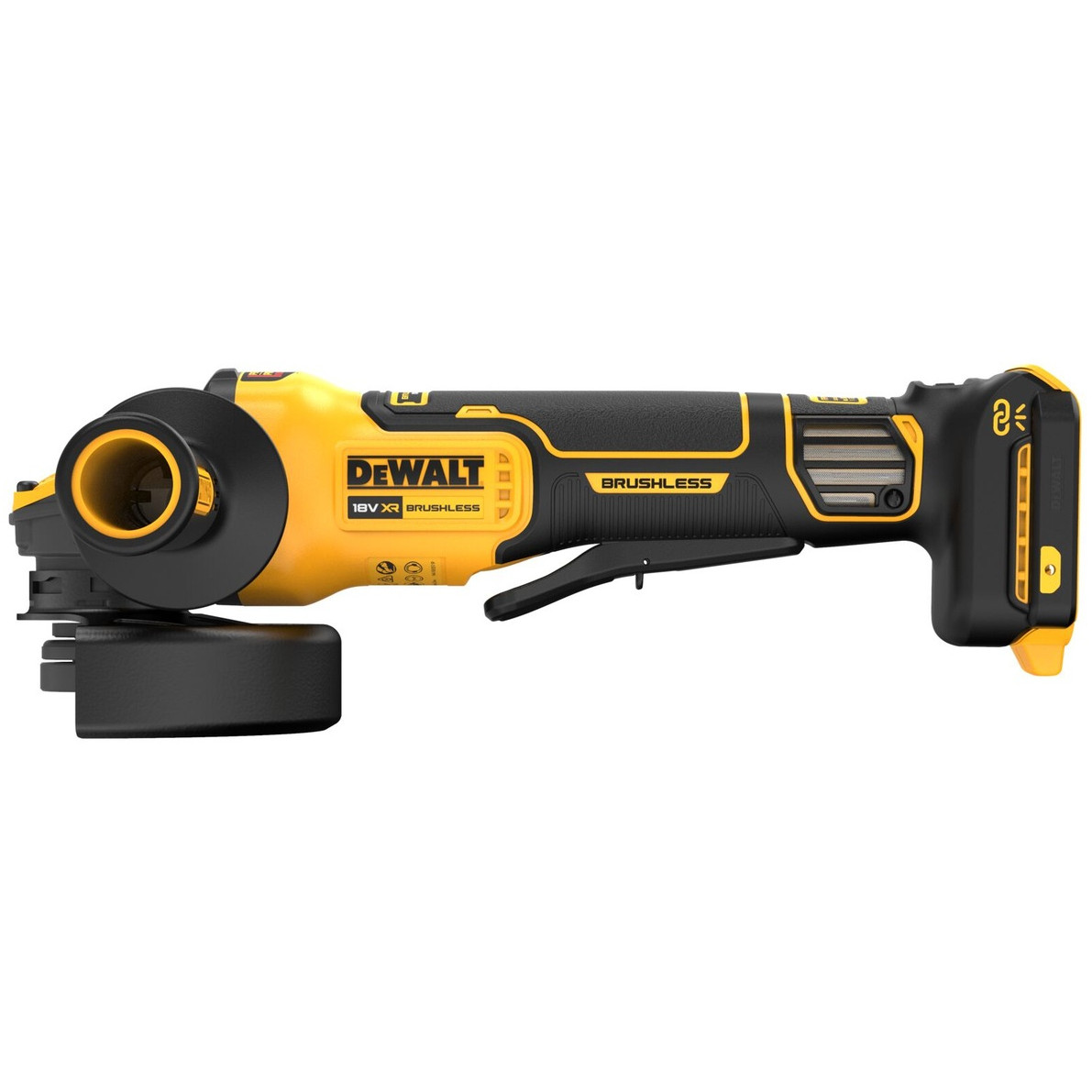 Brusilica kutna DeWALT 18V XR grind. angle. 125mm (promjenjiva brzina)-1