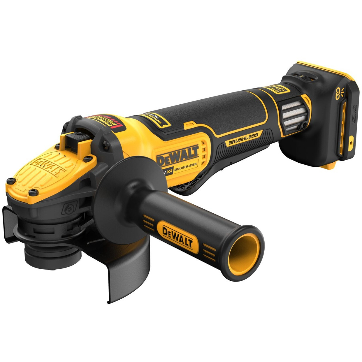 Brusilica kutna DeWALT 18V XR grind. angle. 125mm (promjenjiva brzina)-2