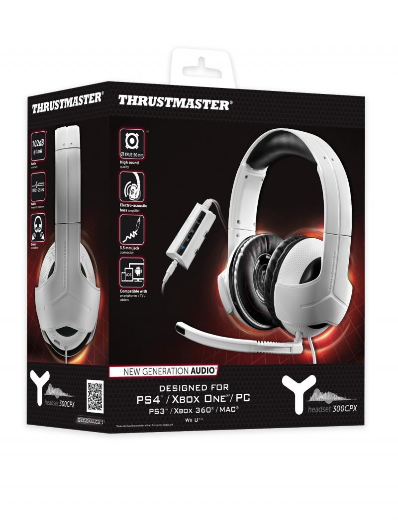 Gaming slušalice THRUSTMASTER Y-300CPX (žičane, bijele)-1
