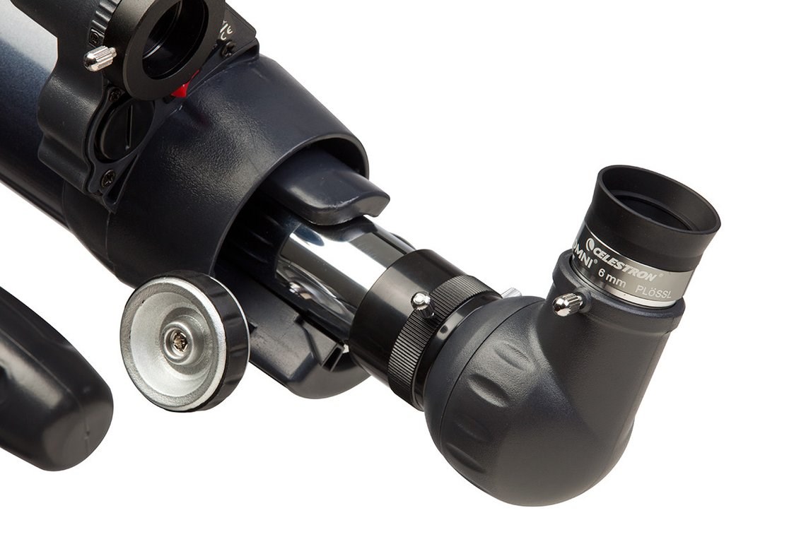 Okular Celestron Omni 6mm 1.25" (crna i srebrna boja, reljef oka 5 mm, vidno polje 50°, težina 61 g)-1