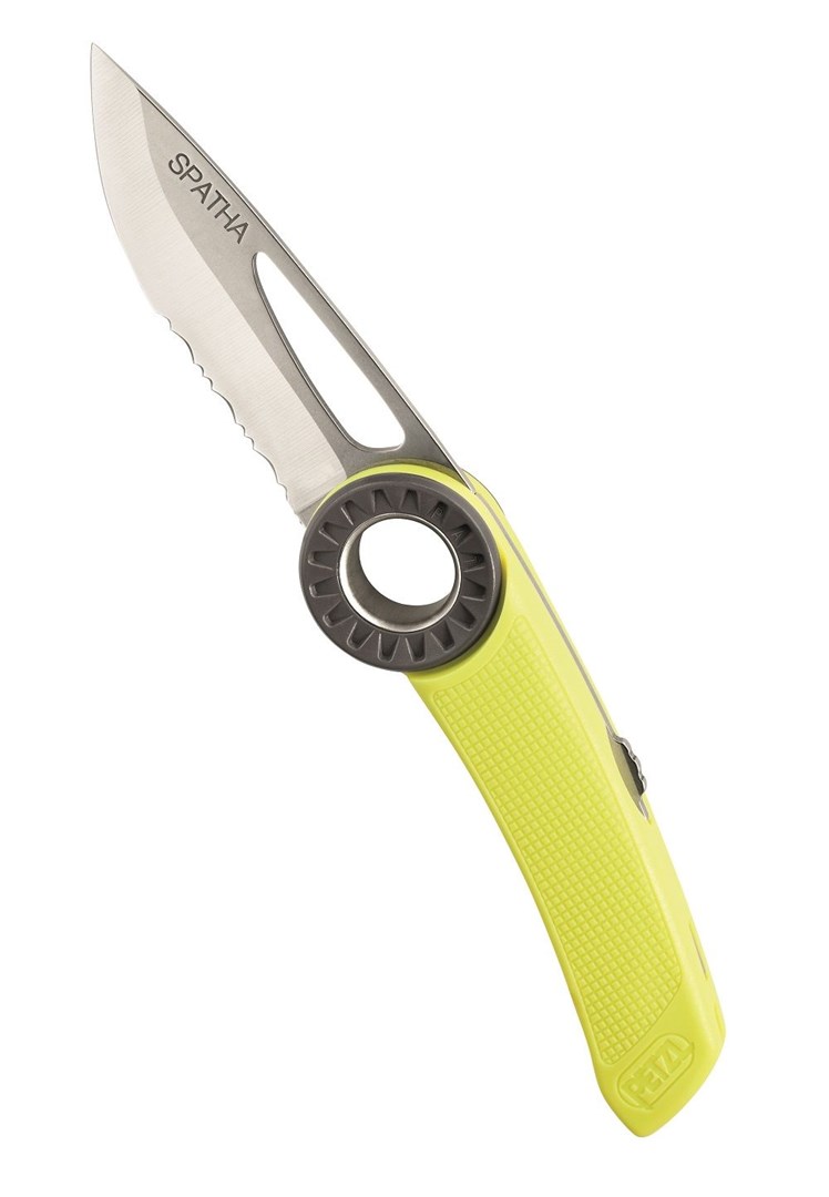 Preklopni nož PETZL Spatha, žuti-0
