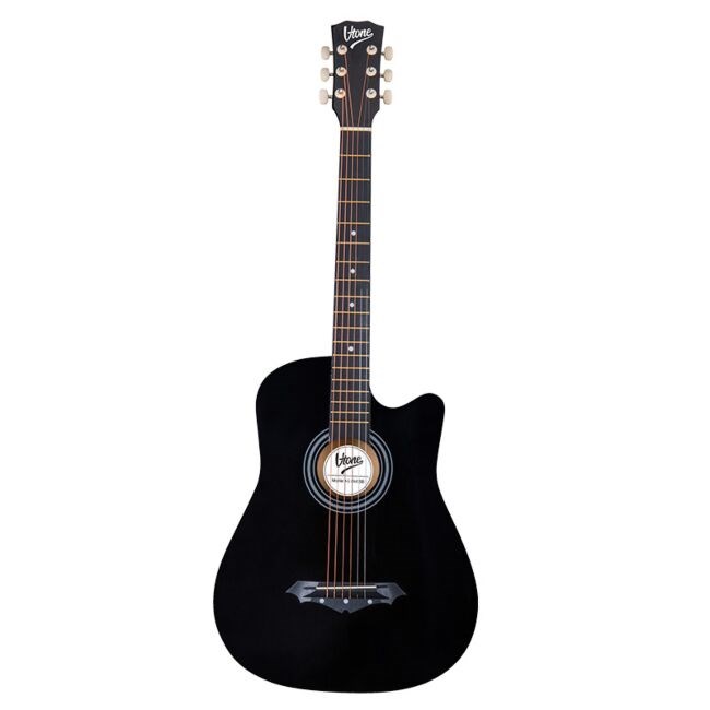 Akustična gitara V-TONE AG-1 4/4 crna boja-0