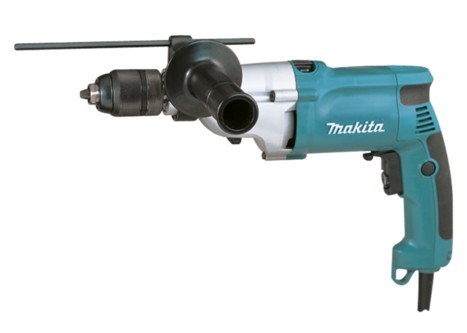 Bušilica MAKITA HP2051HJ (720W, 2 brzine, bez ključa, crna/srebrna/plava)-0