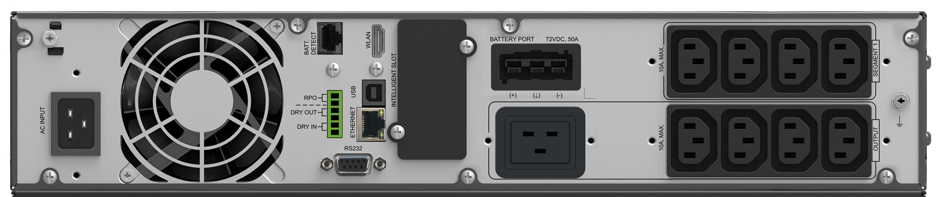 PowerWalker VFI 3000 ICR IoT Double-conversion (Online) 3 kVA 3000 W 9 AC outlet(s)-4