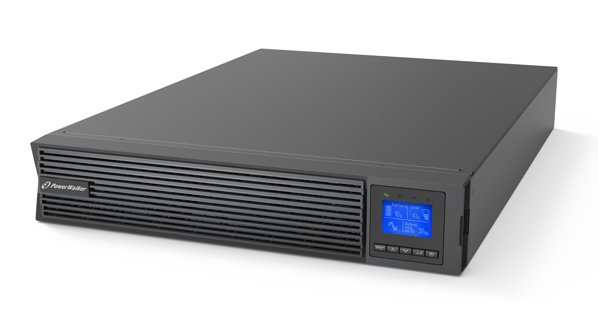 PowerWalker VFI 3000 ICR IoT Double-conversion (Online) 3 kVA 3000 W 9 AC outlet(s)-2