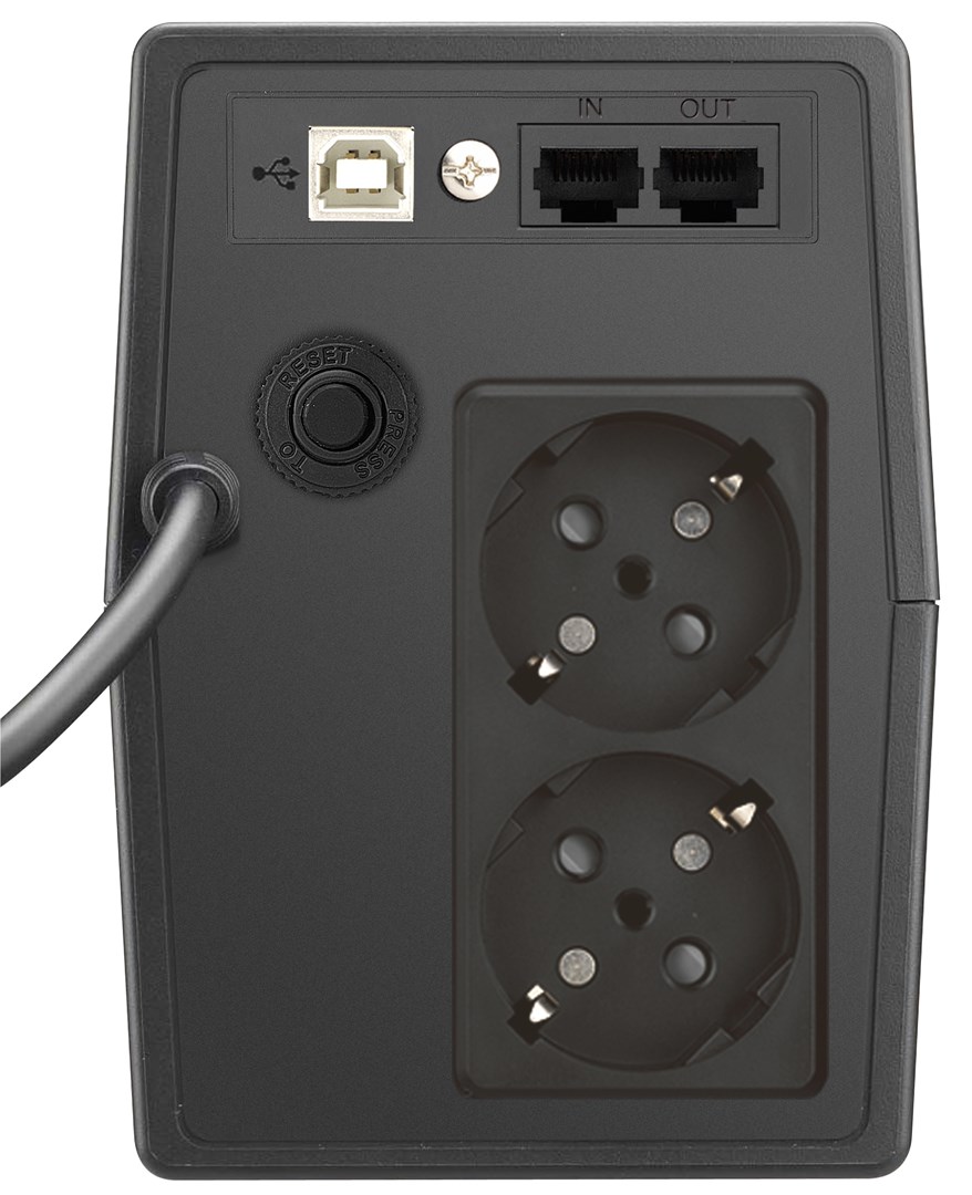 UPS Neprekidno napajanje POWERWALKER VI 600 SCL (600VA/360W, Line-Interactive, LCD, USB)-3