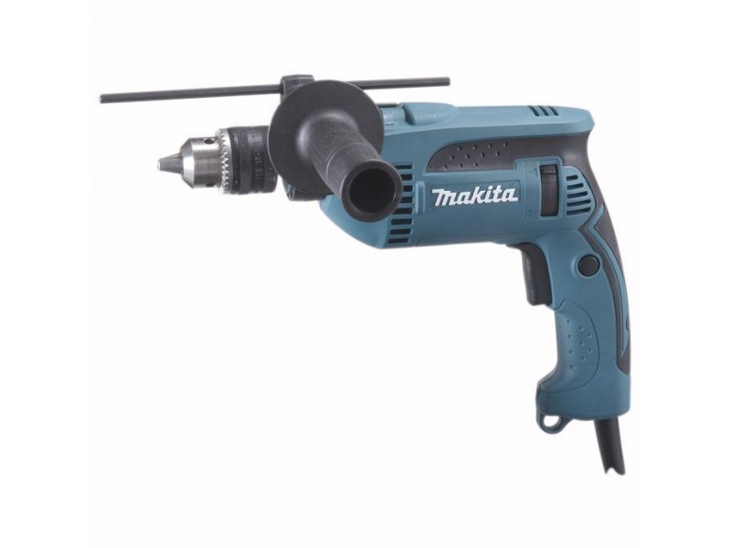 Bušilica MAKITA HP1640 (680 W, udarna, max promjer bušenja u čeliku 1.3 cm, max promjer bušenja u drvu 3 cm, max promjer bušenja u betonu 1.6 cm)-1