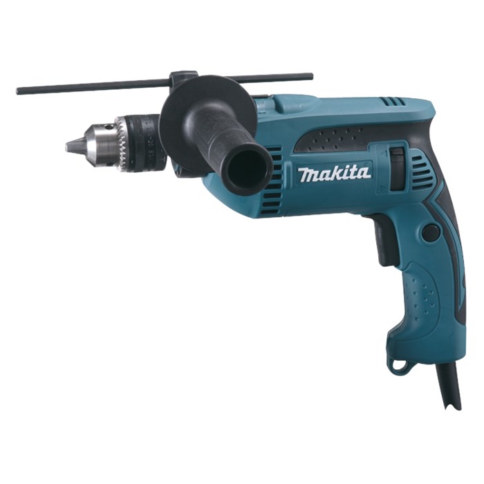 Bušilica MAKITA HP1640 (680 W, udarna, max promjer bušenja u čeliku 1.3 cm, max promjer bušenja u drvu 3 cm, max promjer bušenja u betonu 1.6 cm)