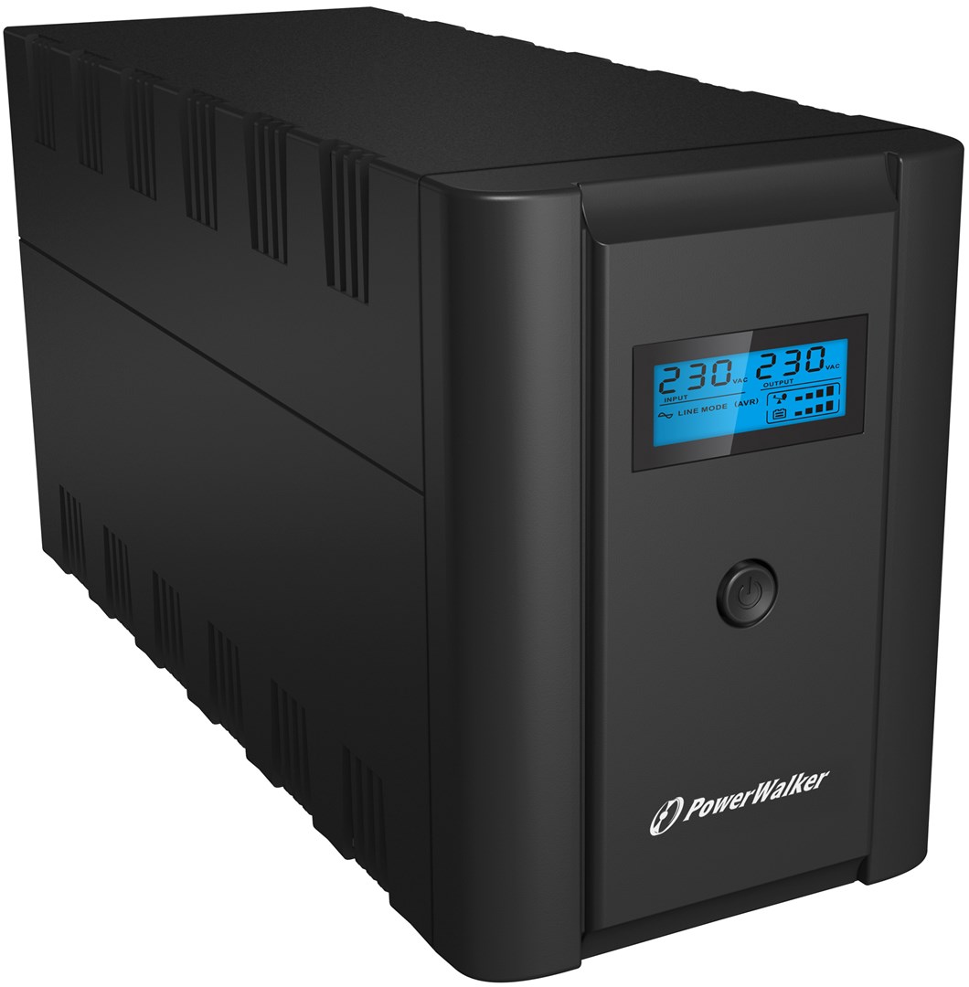 UPS Power Walker VI 1200 LCD/FR (1200VA/600W, Line-Interactive, 4x FR utičnice, USB)-1