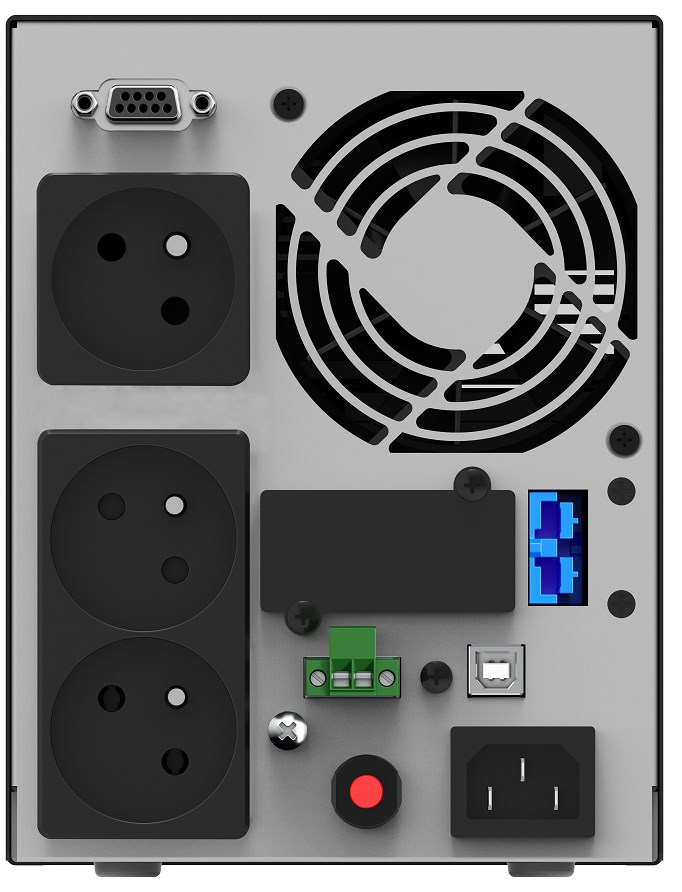 UPS POWER WALKER VFI 1000 AT FR (1000VA/900W, Online, Tower, Sinusni val)-2