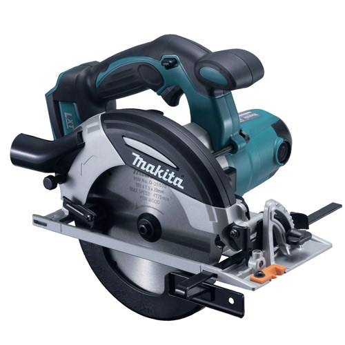Makita DHS630Z portable circular saw 16.5 cm Black, Blue, Silver 3100 RPM-1