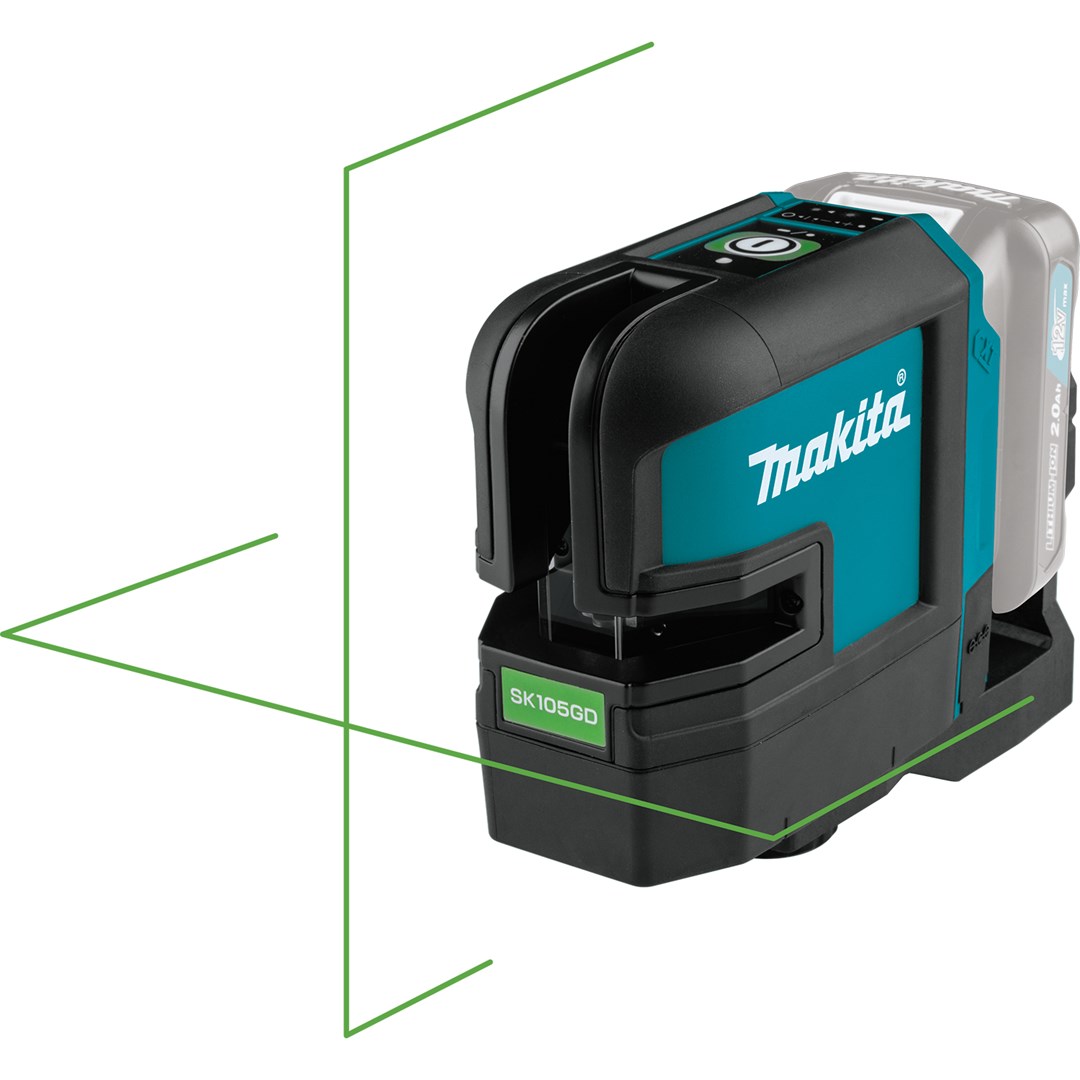 Križni linijski laser MAKITA SK105GDZ (12V, bez baterije)-1