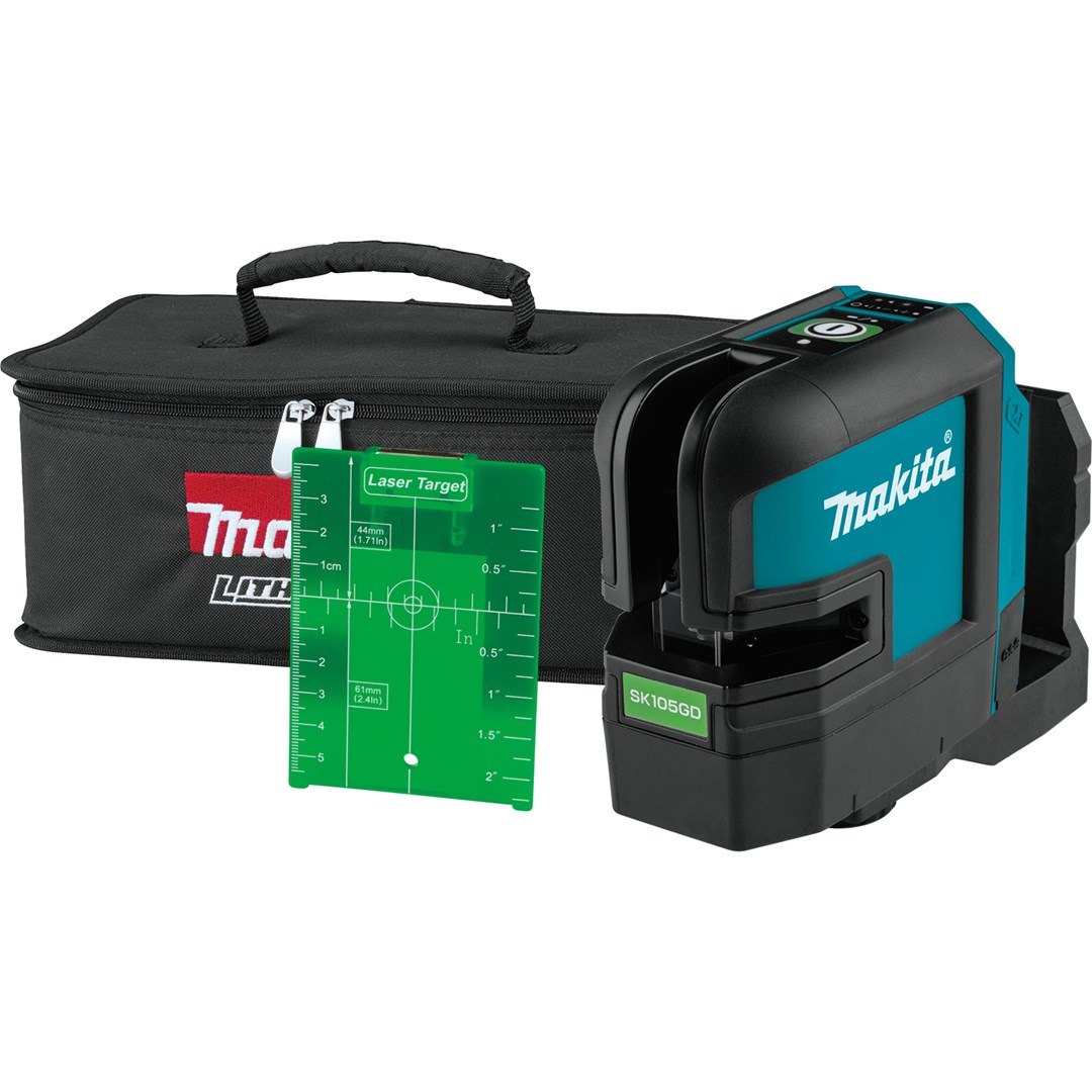 Križni linijski laser MAKITA SK105GDZ (12V, bez baterije)