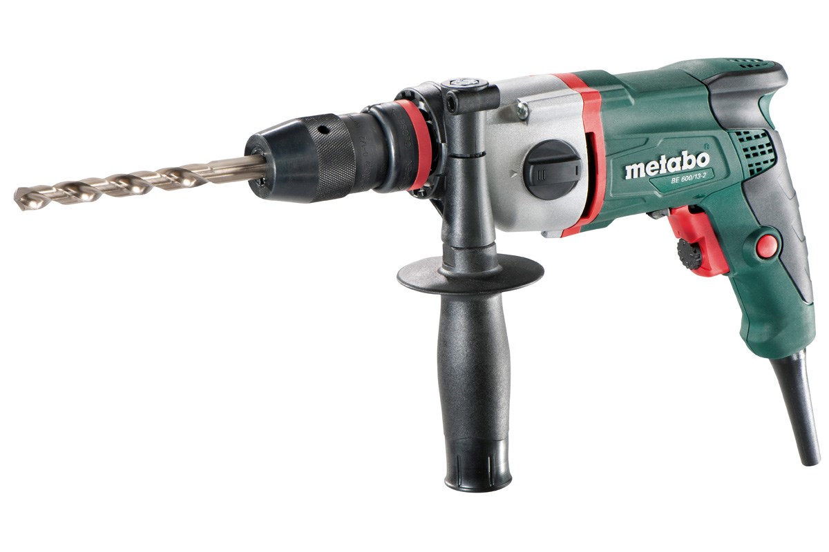 Bušilica METABO BE 600/13-2 (600W, 2 brzine, 31 Nm, brzostezna glava)-0