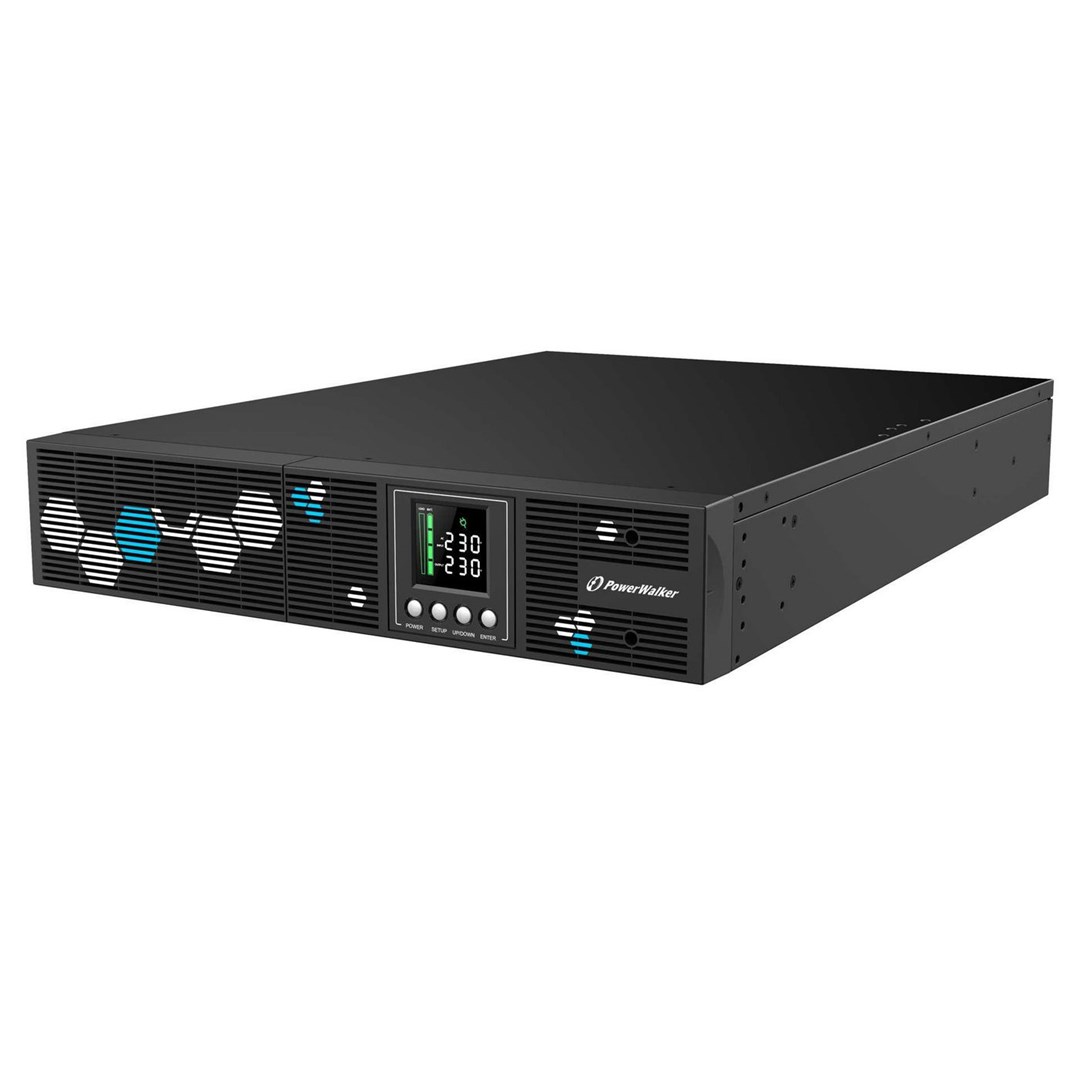 UPS POWERWALKER VI 3000 RLP (3000VA/2700W, Line-Interactive, Rack/Tower, LCD)-1