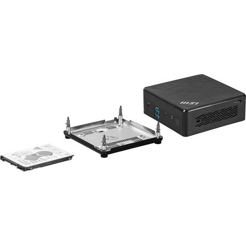 Mini PC MSI Cubi 5 12M-001EU Intel® Core™ i7 i7-1255U 16 GB DDR4-SDRAM 512 GB SSD Windows 11 Home Crna-11