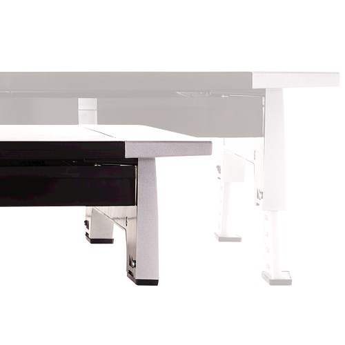 Stalak za monitor Fellowes (maksimalna težina 36 kg, maksimalna veličina 28", 5 visinskih podešavanja, ladica za pohranu, grafitna boja)-3