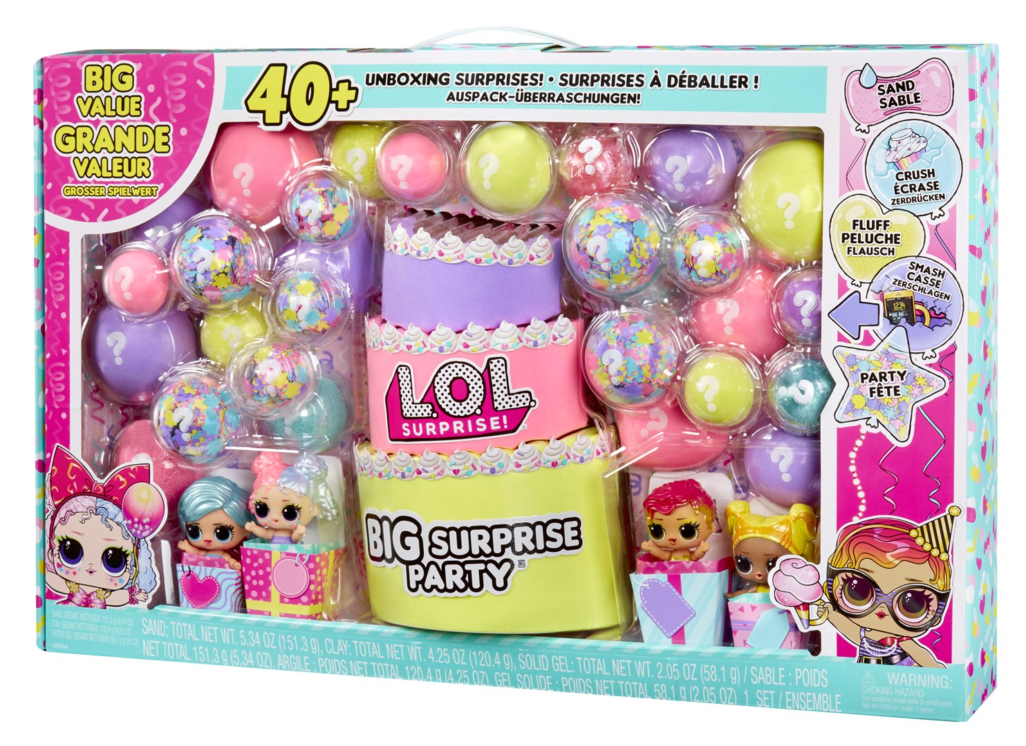 LOL Surprise Big Surprise Party Tots Multipack p2 120957-21
