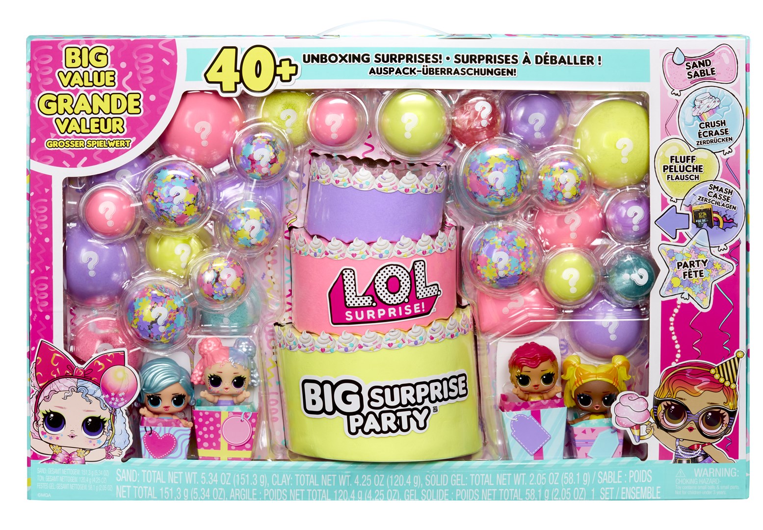 LOL Surprise Big Surprise Party Tots Multipack p2 120957-24