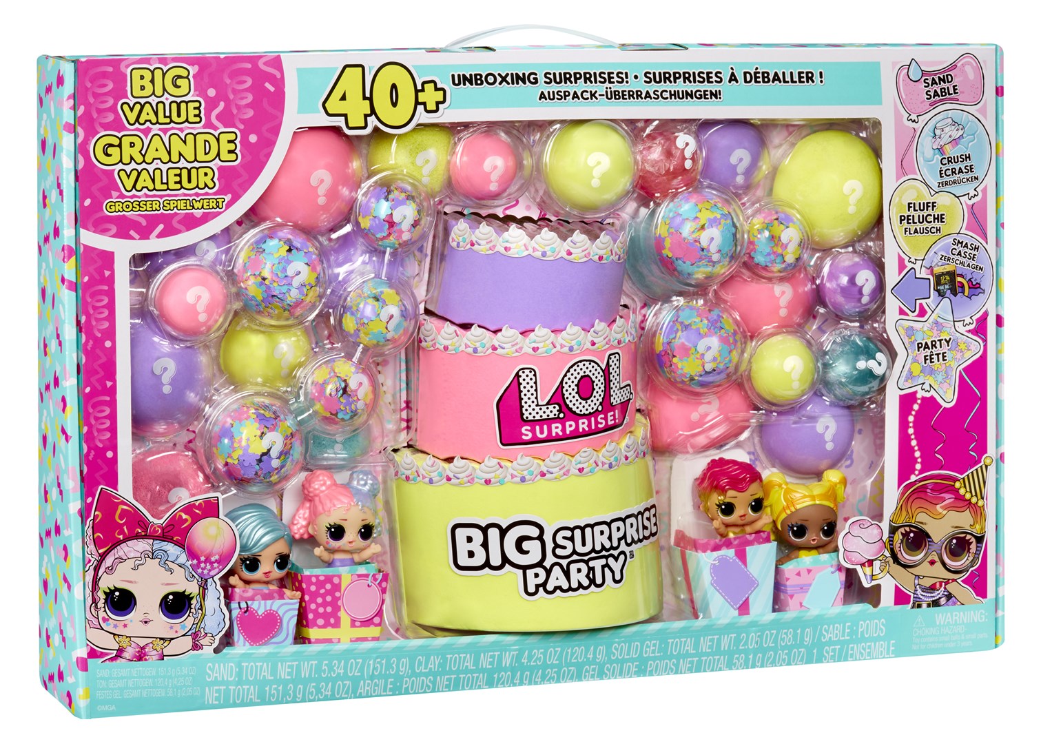 LOL Surprise Big Surprise Party Tots Multipack p2 120957-22
