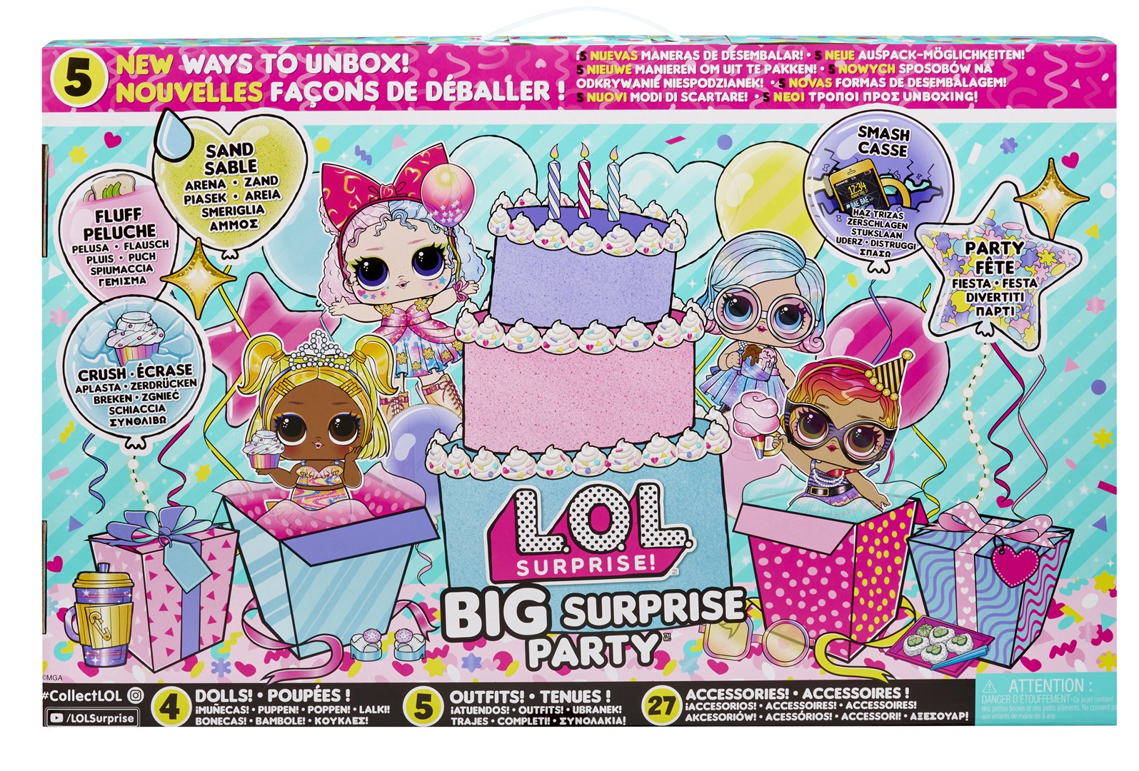 LOL Surprise Big Surprise Party Tots Multipack p2 120957-26