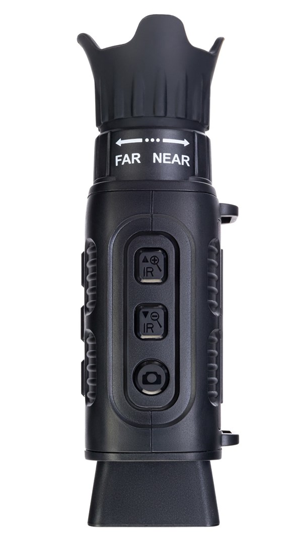 For day and night observation. With a recorder. Magnification: 1-4x (digital)-4