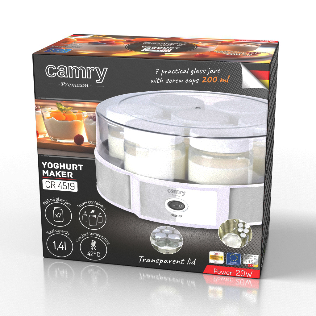 Aparat za izradu jogurta CAMRY CR 4519-5