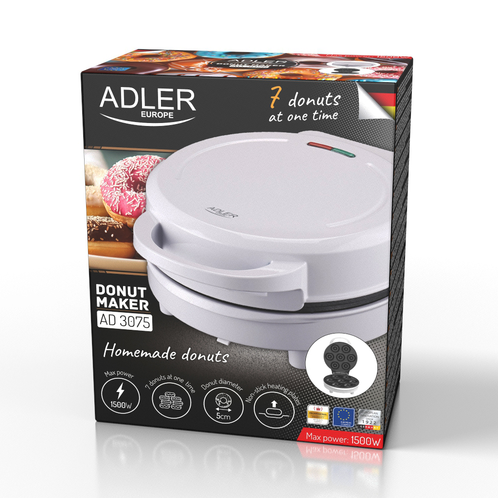 Aparat za krafne ADLER AD 3075 bijeli-9