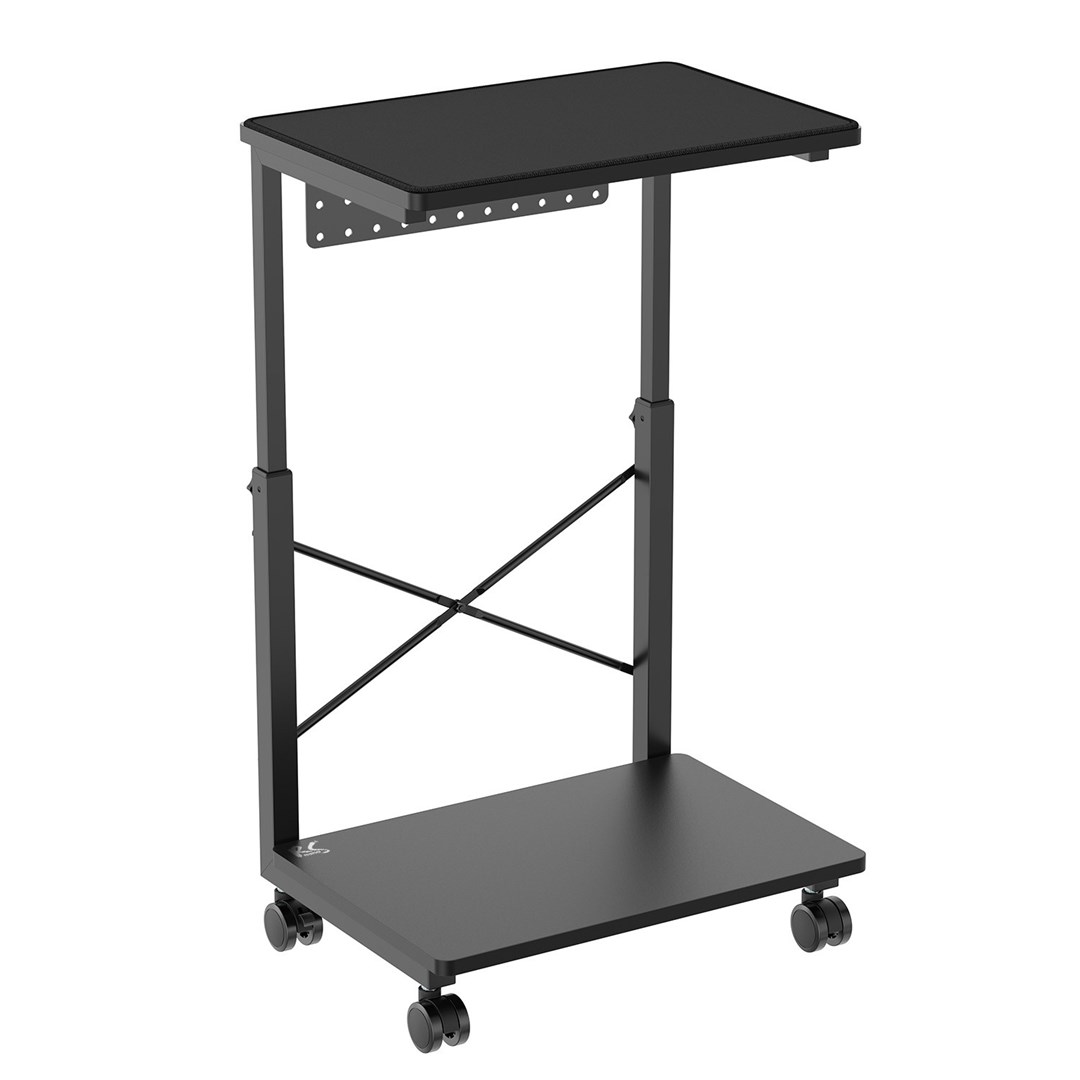 CPU Trolley Stand with NanoRS Shelf, 80kg max, Adjustable Height 550~850mm, RS430-0