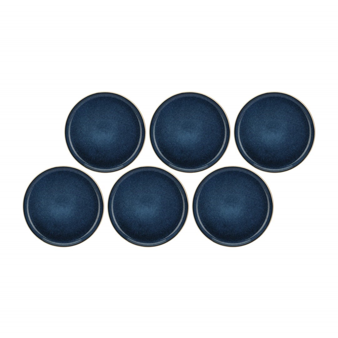 Set tanjura ROSE & TULIPANI Arpeggio Tortora 25.5 cm (6 komada, porculan)-0