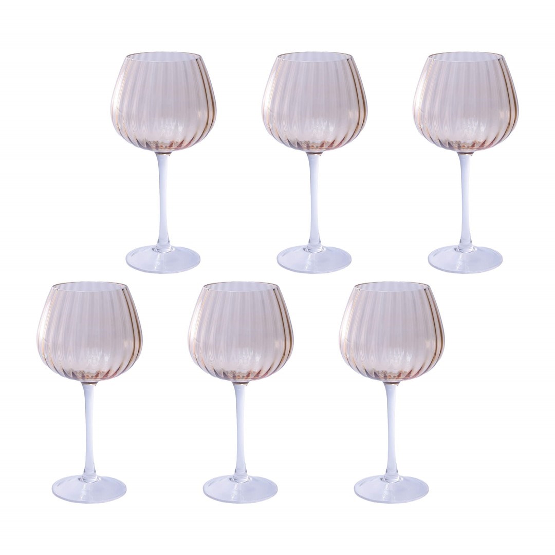 Set čaša ROSE & TULIPANI Prismia 460 ml (6 kom)-0