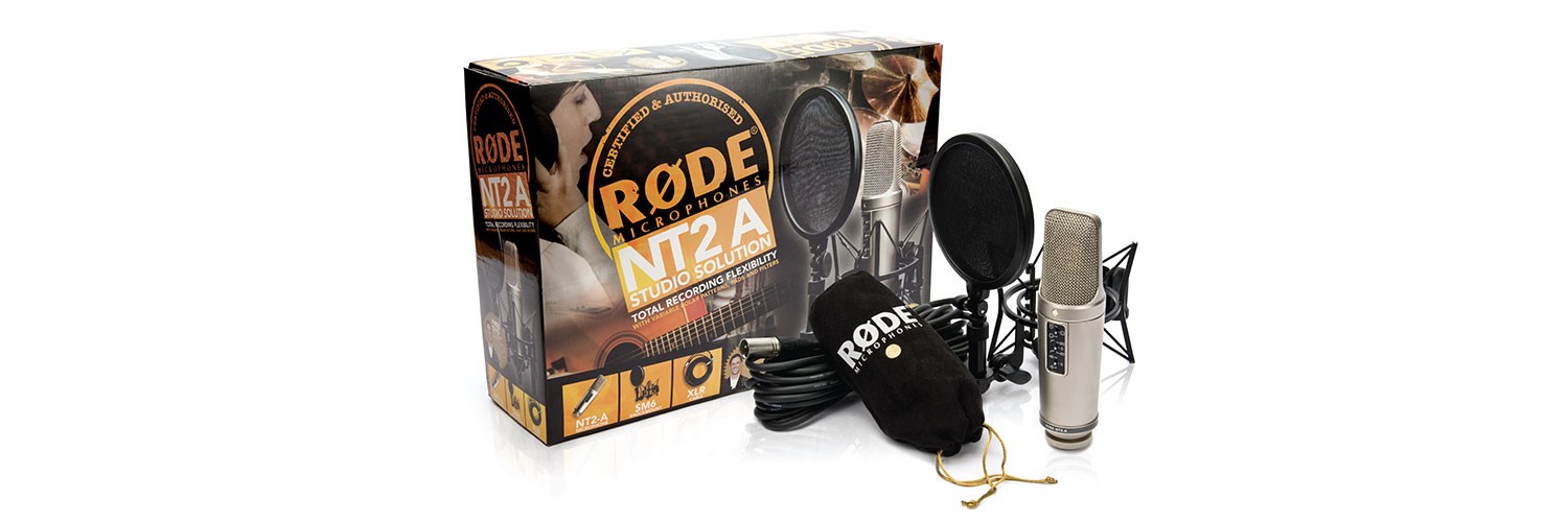Studijski mikrofon RODE NT2-A Studio Solution Kit (kondenzatorski, 3 polarne karakteristike)-1