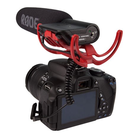 Mikrofon za kameru RODE VideoMic s Rycote Lyre nosačem-4