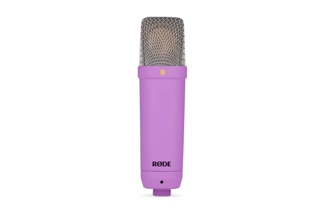 Studijski kondenzatorski mikrofon RODE NT1 Signature Series Purple (XLR, SM6 Shock Mount)-0